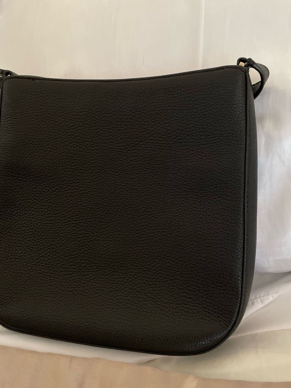 kate spade Black Pebbled Leather Crossbody with Front Zip - Picture 3 of 3